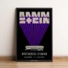 Rammstein Klagenfurt 2024 July 17 18 Worthersee Stadion Austria Event Poster 2